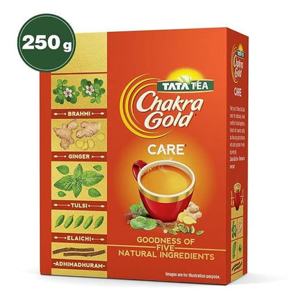 TATA Tea Chakra Gold care Dust Tea | Flavoured Black Tea |250 grams