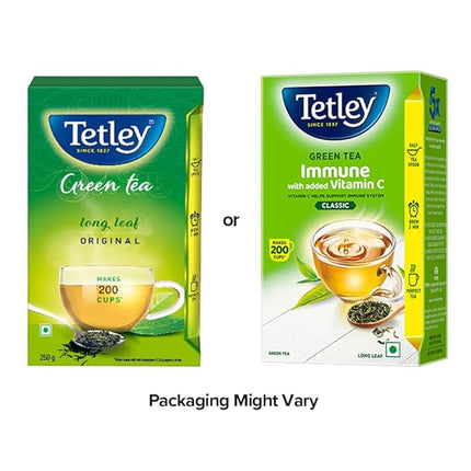 Tetley Long Leaf Green Tea, Classic , 250g