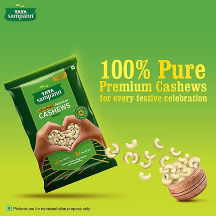 Tata Sampann 100% Pure, Premium Cashews, 1 Kg
