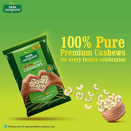 Tata Sampann 100% Pure, Premium Cashews, 500 g