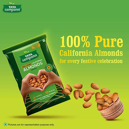 Tata Sampann 100% Pure, California Almonds, 500 g