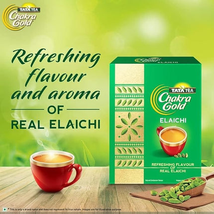 Tata Tea Chakra Gold Elaichi | Premium Dust Tea 250g