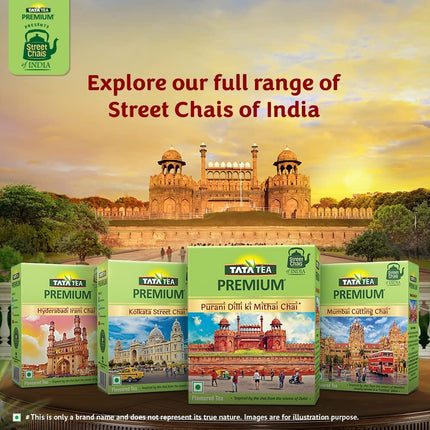 Tata Tea Premium | Street Chai of India | Purani Dilli Ki Mithai Chai | 250g