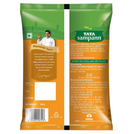 Tata Sampann Turmeric Powder, 200 g