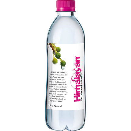 Himalayan Natural Mineral Water, 500 ml (Pack of 30 bottles)