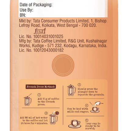 Sonnets by TATA Coffee - Yemmigoondi Estate | Dark Roast | Filter Coffee