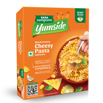 Yumside Rich & Creamy Cheesy Pasta with Corn, 285g