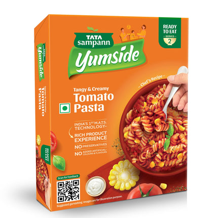 Yumside Tomato Pasta | Tangy & Creamy | Ready to Eat Meal | 285g*2