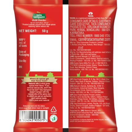Tata Sampann CTC Chilli South 50gm